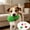 B, variant on Squeaky Plush Dog Ball Toy with Bell, Interactive Bite-Resistant Chew Toy, Colorful Tag Ball Toy for Small to Medium Dogs to Play, Relieve Boredom and Reduce Anxiety