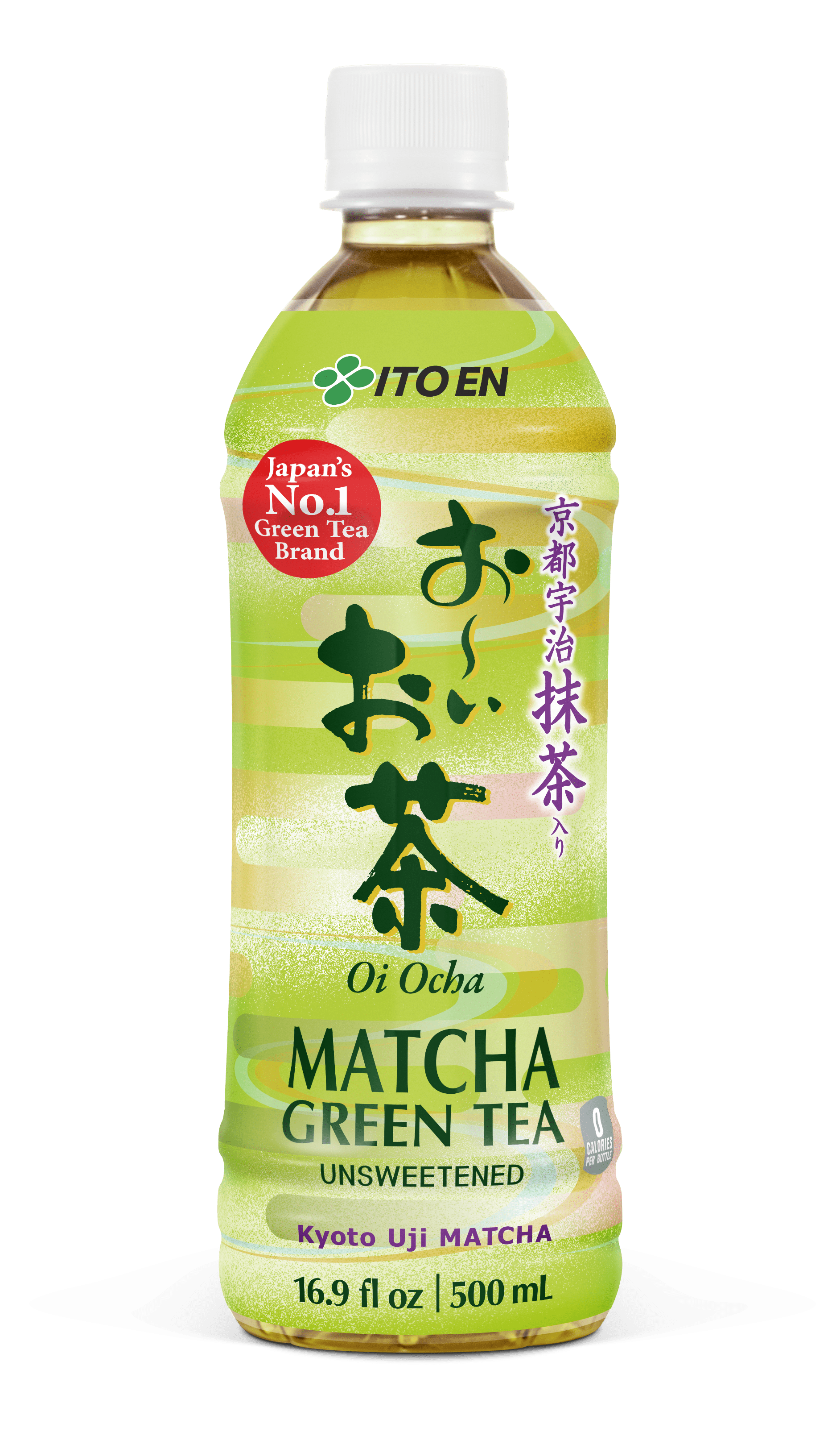 Photo 1 of (12-Pack) Ito En Oi Ocha Matcha Unsweetened Green Tea 16.9 Fl Oz. / EXP JUNE 2. 2023 
