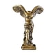 thumbnail image 1 of Escultura de resina, estatua, figuritas, estilo europeo, decoración retro para escritorio Bronce Pequeño, 1 of 9