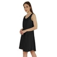 thumbnail image 4 of Inkmeso Basic Tank Dress For Women Short Midi Dress Casual Summer Sleeveless Loose Fit Tunic Dress, 4 of 7