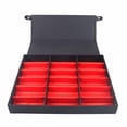 thumbnail image 6 of Eyeglasses Sunglasses Display Stand Holder Rack Case, Eyeglass Display Box Sunglass Stand for Multiple Glasses(18Pairs), Eyewear Eye Glass Display Sunglass Rack Tabletop Organizer, 6 of 7