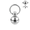 2.0*15mm*8/15mm-2balls, variant on 1/3 PC 12G/14G Stainless Steel Genital Ring for Ear Nipple PA Guiche Piercing Jewelry