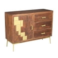 thumbnail image 3 of Montevideo Recycled Mango Wood Cabinet with 1 Door, 3 Drawers, 3 of 4