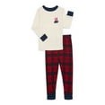 thumbnail image 2 of Dearfoams Toddler Matching Family Pajama Set, Lil Bear, 2-Piece, Sizes 2T-5T, 2 of 5