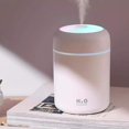 thumbnail image 4 of 2 in 1 USB Electric Aromatherapy Oil Diffuser Ultrasonic Air Humidifier Mist Maker with Colorful Light for Home Office and Car (Pink), 4 of 7