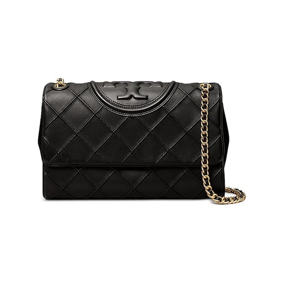 Tory Burch Fleming Women's Soft Leather Quilted Convertible Shoulder Bag