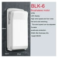 thumbnail image 2 of Automatic Induction Hand Dryer Commercial Hotel Office Buildings, High Speed Sided Jet Type Hand Drying Machine 1PC ,Power as an Elephant, 2 of 7