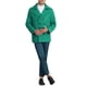 thumbnail image 2 of Abrigo Doble Botón Inspire Chic para Hombre, con Cuello Notched, Clásico Peacoat, L Verde, 2 of 6