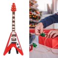 thumbnail image 3 of Mini Modèle de Guitare, Réplique Miniature Délicate en Bois avec Étui pour Café, 3 of 7