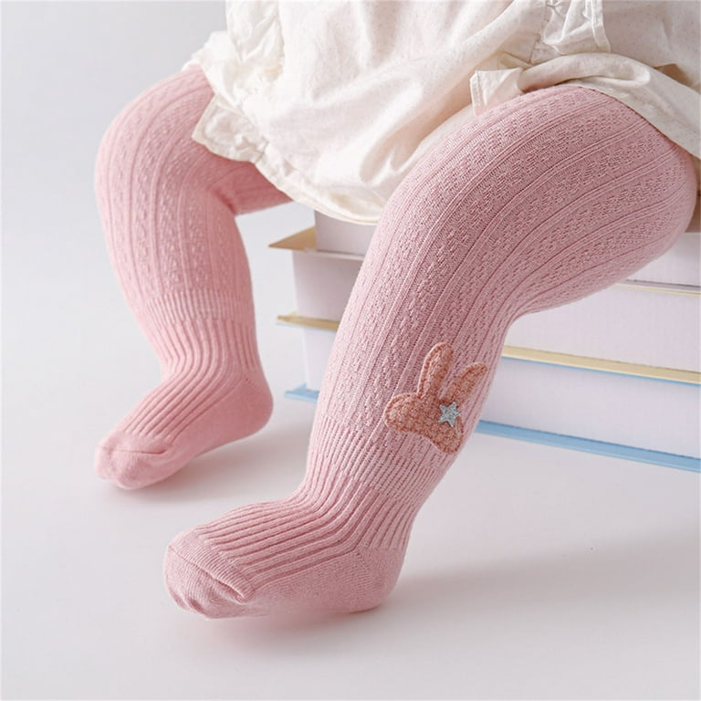 SXcggal Toddler Kids Infant Baby Girls Knitted Warm Full Leggings Stretchy  Basic Pants Spring Summer Pantyhose Fashionable Beautiful Leisure Girls