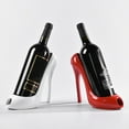 thumbnail image 3 of Vikakiooze 2022 Home Storage and Organization Wine Rack High Heel Shoe Bottle Holder Storage Wedding Party Decor Ornament Gif, 3 of 8