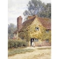 thumbnail image 2 of A Cottage at Denham Buckinghamshire Poster Print by  Helen Allingham, 2 of 2