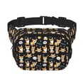thumbnail image 1 of Easygdp Cute Dogs Corgi Fanny Packs para Mujeres y Hombres, Bolsa de Cinturón, Bolsos de Cruz para Trabajo/Correr/Senderismo, 1 of 9