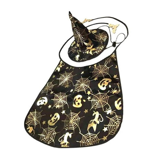 Disfraz de mascota Yinane sombrero de mago conjunto de capa Halloween