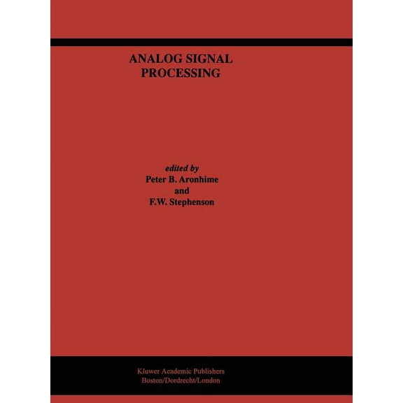 Analog Signal Processing, (Paperback)