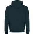 thumbnail image 2 of Awdis Mens Varsity Heather Full Zip Hoodie, 2 of 2