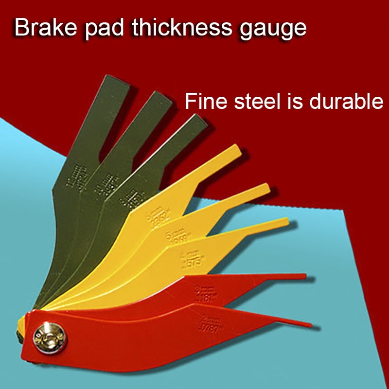 US Pro 8 In 1 Automotive Brake Pad Feeler Lining Thickness Gauge Measure Tool