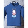 thumbnail image 3 of Bunny Deer Cat Friend Stack Hoodie Toddler -Image by Shutterstock,  2 Toddler, 3 of 4