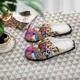 thumbnail image 6 of Mens Cozy Slippers Looney Tunes Cartoons Warm Soft Plush Slipper Slip-on House Shoes for Home Indoor Outdoor, 6 of 7