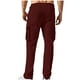 thumbnail image 4 of Pantalones largos para hombre, lisos, a la moda, informales, con múltiples bolsillos, cintura elástica, pantalones largos, pantalones de algodón para hombre, 4 of 7