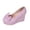 Purple, variant on DIVVce Wedges Heels For Women Round Toe Platform Wedge With Bow Accent Slip On Footwear For Casual And Dressy Daily Occasions