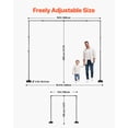thumbnail image 3 of VEVOR Backdrop Stand Background Stand Kit 8.5 x 10 ft for Party & Photo Studio, 3 of 9