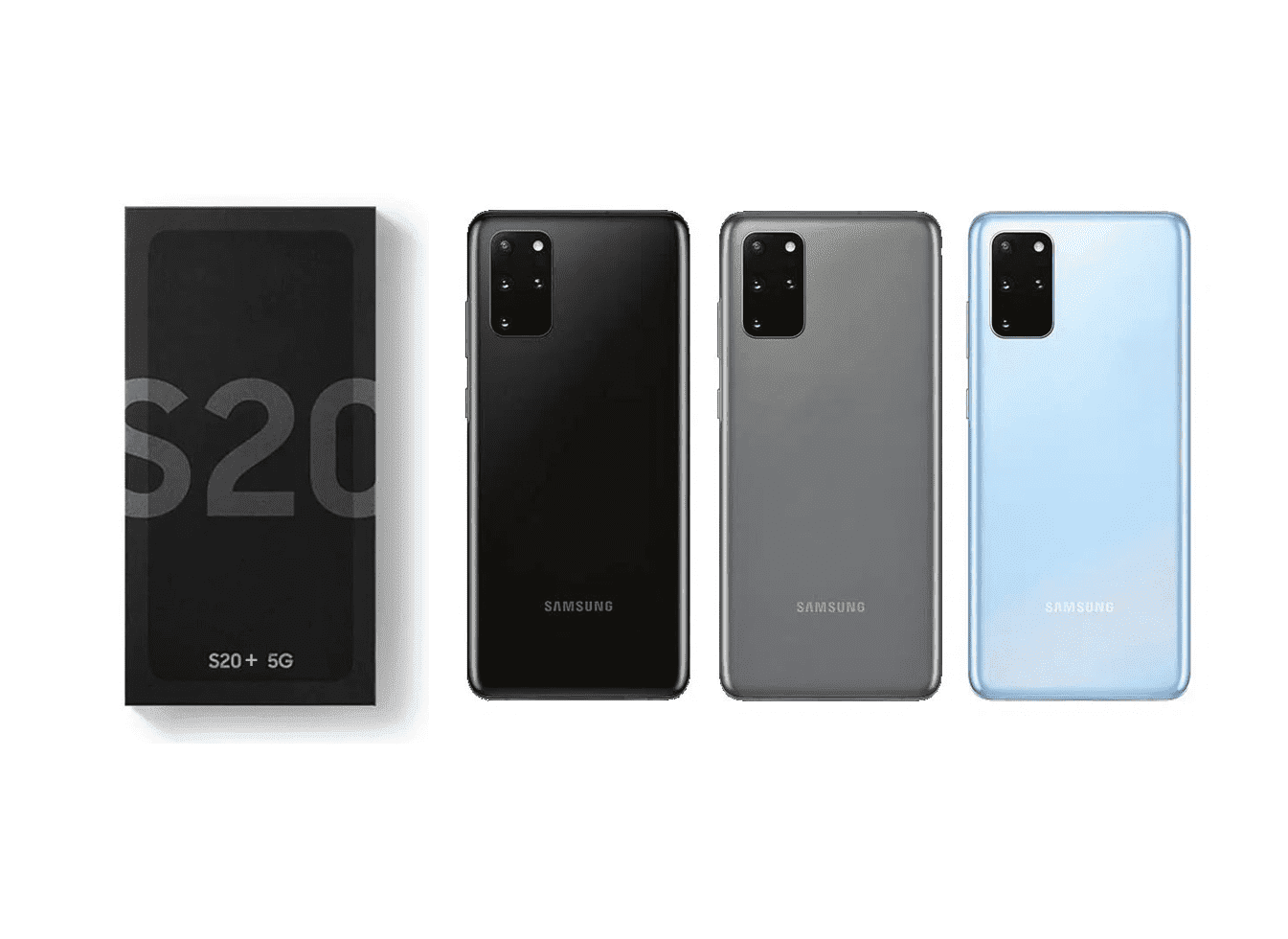 Samsung, Galaxy S20+ Plus 5G, Gray, Fully Unlocked - Walmart.com
