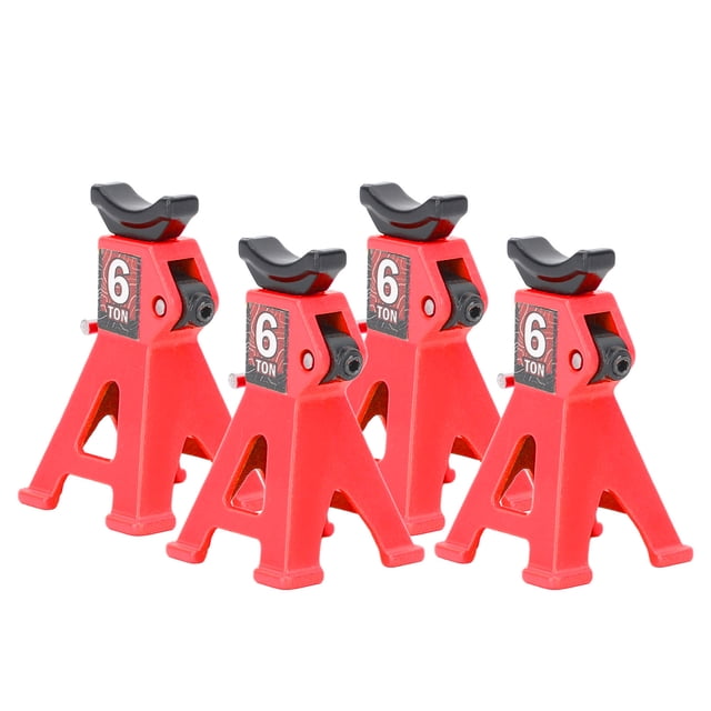Mini Support de Prise, Alliage d'Aluminium 4 Pcs Support de Prise en Métal Robuste Performance Stable pour Voitures RC Rouge,Noir,Bleu,Jaune,Vert