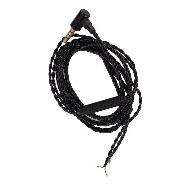 Cable de cobre mejorado para auriculares, Cable de repuesto para auriculares, Cable semiauricular, Cable para auriculares, rendimiento empaquetado con energía