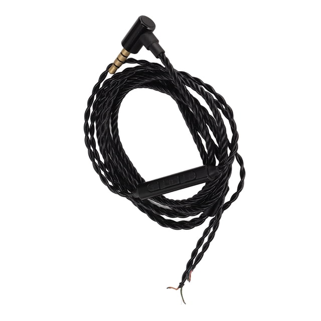 Cable de cobre mejorado para auriculares, Cable de repuesto para auriculares, Cable semiauricular, Cable para auriculares, rendimiento empaquetado con energía