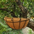 thumbnail image 5 of Walbest Outdoor Indoor Plant Hanging Planter, Wicker Rattan Flower Basket Plant Pot Holder Home Wall Hanging Garden Decor, 5 of 7