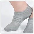 thumbnail image 5 of PLHWHYQ Kids Ankle Socks Breathable Short Socks For Sports School Daily Wear Soft Comfortable Casual Socks for Kids Grey 5-14 Years, 5 of 6