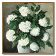 thumbnail image 2 of Drsoum Large 24x24in Natural Framed Vintage Hydrangeas Canvas Wall Art Flower Classic Wall Prints Modern Farmhouse Kitchen Bathroom Office Decor, 2 of 6
