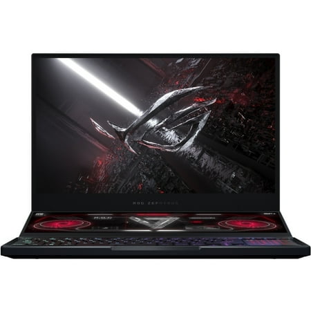 ASUS - Zephyrus Duo 15 SE GX551 15.6" Gaming Laptop - AMD Ryzen 9 - 32 GB Memory - NVIDIA AMD GeForce RTX 3080 Radeon Vega - Off Black
