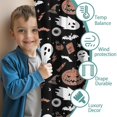 thumbnail image 3 of Blackout Kids Curtains,Spooky Halloween Icons Pattern Childrens Insulated Curtains Set Of 2,Bedroom Essentials,Toddler Room Decor 42"x84", 3 of 5