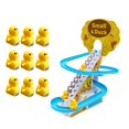 thumbnail image 1 of Pig Action Figures Toy DIY Rail Racing Track Small Duck Climbing Stairs Toy Electric Car Staircase Music Educational Toy For Kid zhangmengya LED, 1 of 2