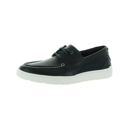 

Rockport Mens TM Lite Leather Sip-On Boat Shoes