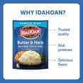 thumbnail image 6 of Idahoan Butter & Herb Mashed Potatoes Family Size, 8 oz Pouch, 6 of 9