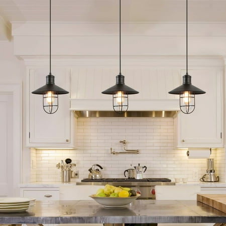 

The Gray Barn Modern Farmhouse 1-Light Island Light for kitchen D 10.2 x H 10.2