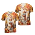 thumbnail image 3 of Happy Thanksgiving Shiba Inu Give Thanks Fall Beanie Scarf Welcome All Over Print 3D Shirt Unisex Merch Shibas Dog Lovers Gifts Idea - 00020, 3 of 6