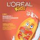 thumbnail image 2 of Kit 2 Pack Shampoo y Acondicionador L'Oréal Kids 2 en 1 Mango Naranja de 265 ml de 265 ml, 2 of 4