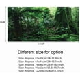 thumbnail image 2 of ZOUSSIQI Fish Tank 3D Rainforest Background, PVC Adhesive Underwater World Aquarium Decor Backdrop Poster Wallpaper Landscape Sticker CA919-58875, 2 of 9