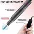 thumbnail image 3 of Electric Nail Drill 30000RPM Professional Electric Nail File Kit for Acrylic Gel Nails Manicure Pedicure Home Use, 3 of 9