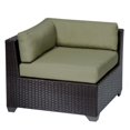 thumbnail image 1 of TKC Belle Outdoor Wicker Corner Chair in Cilantro, 1 of 2