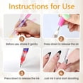 thumbnail image 3 of 12 Colors Nail Art Pens Set, 3D Gel Polish Pen Waterproof (2PCS), 3 of 7