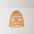 thumbnail image 3 of Globe Electric 2-Light Chandelier with Natural Bamboo and Rattan Shade, Asian Inspired Style, 3 of 9