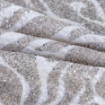 thumbnail image 4 of 20" X 20" Ivory Safari Animals Abstract Polyester Zippered Pillow With Beads, 4 of 10