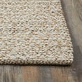 thumbnail image 5 of Beautiful Woven Boucle Scatter Rug by Drew Barrymore, 27" x 45", Ivory/Brown, 5 of 9
