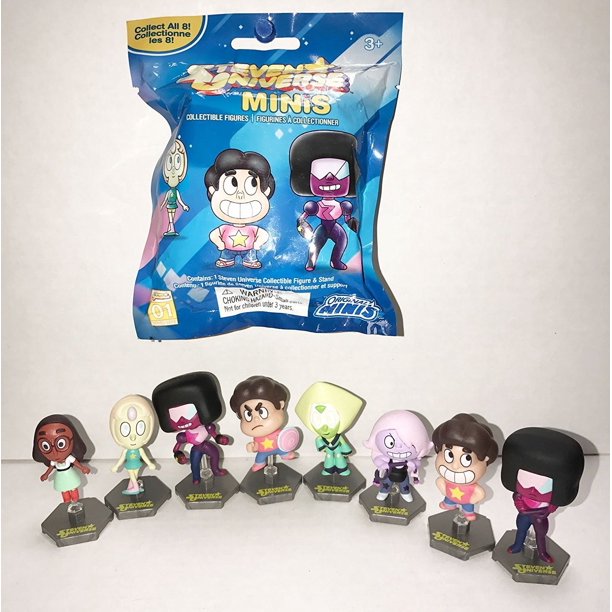 Steven Universe Original Minis Series 1 Set of 8 Mini Figures - Walmart