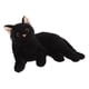 thumbnail image 3 of Figura de gato negro realista para niños, peluche suave, simulación de gato, divertido y lindo gatito, almohada para decoración del hogar, cumpleaños, Halloween, suministros para fiestas, 3 of 8